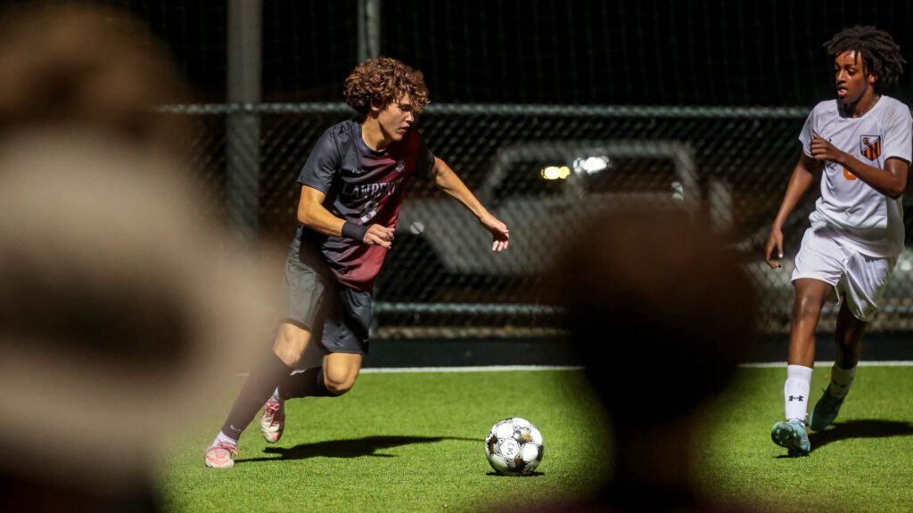 Lawrence boys soccer vs. Shawnee Mission Northwest-11