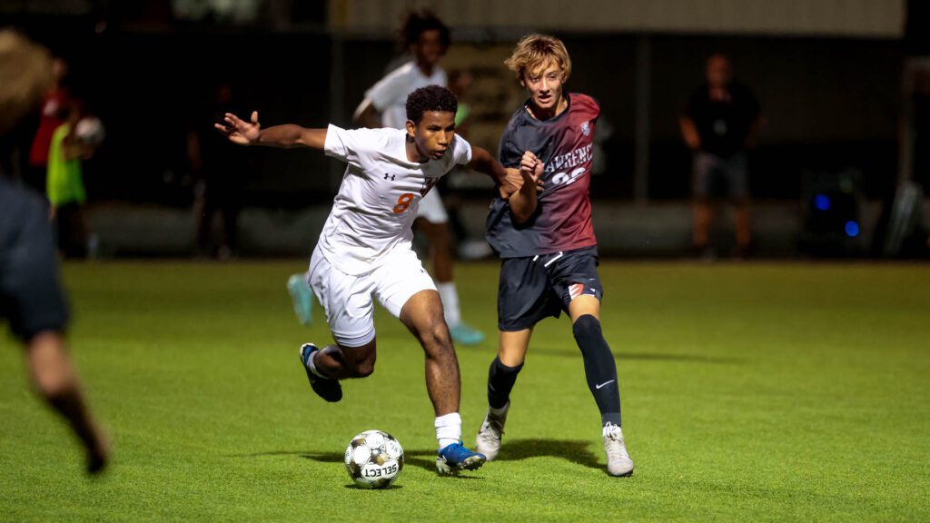 Lawrence boys soccer vs. Shawnee Mission Northwest-14