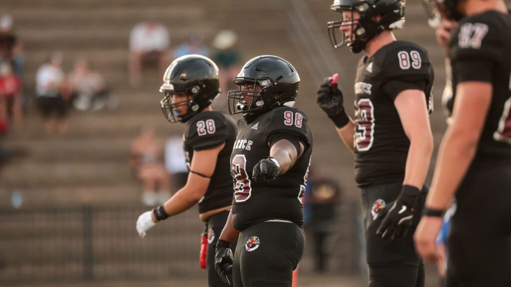 Lawrence football vs. Junction City, Week 2-10