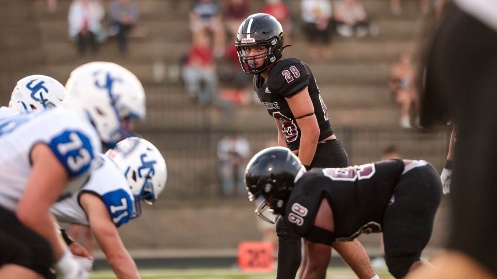 Lawrence football vs. Junction City, Week 2-11