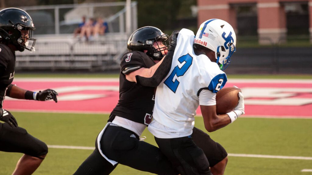 Lawrence football vs. Junction City, Week 2-21
