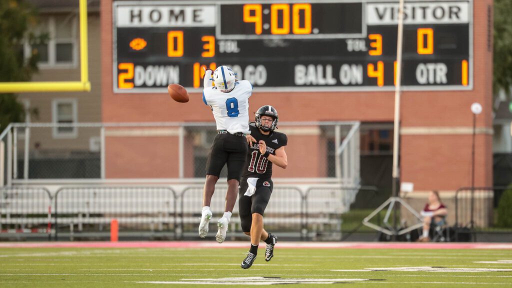 Lawrence football vs. Junction City, Week 2-7